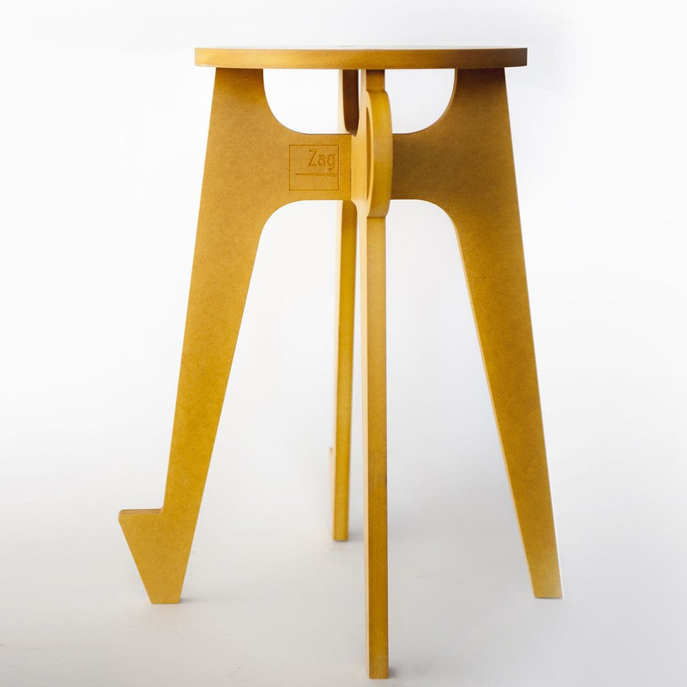 Stool ACHILLE Yellow 02