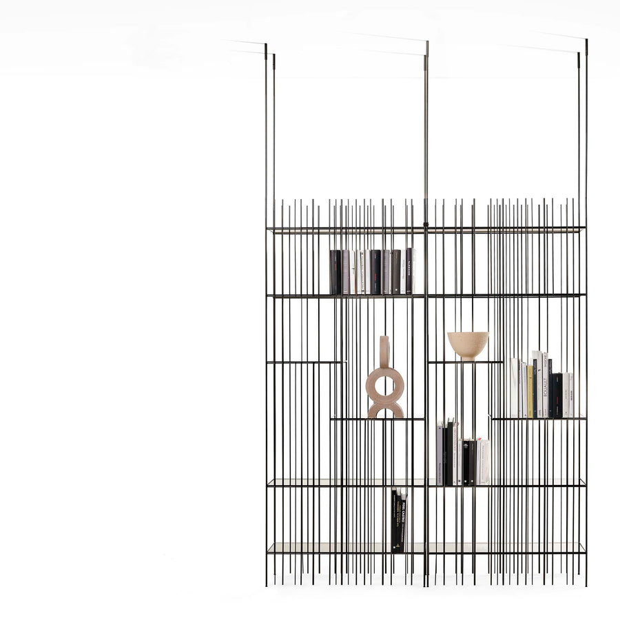 Metal Bookshelf METRICA by Ctrizak 01