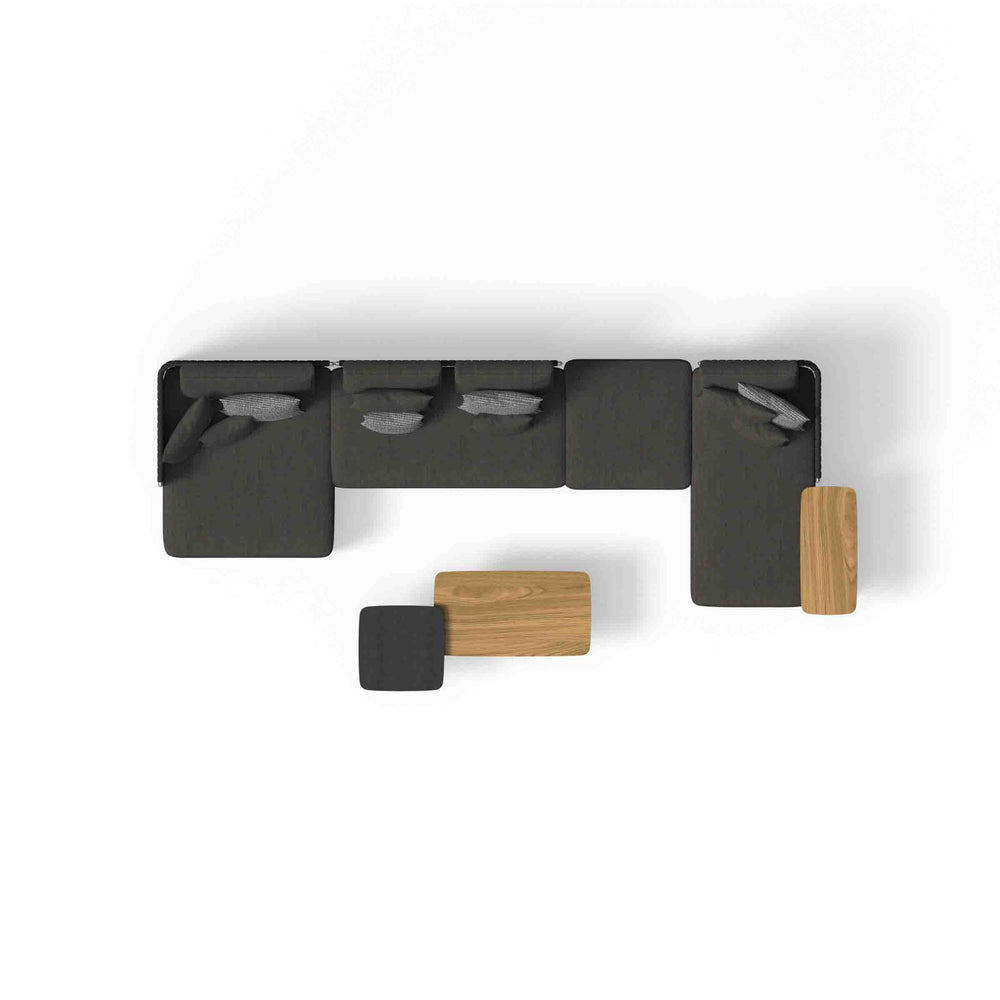 Outdoor Fabric Sectional Sofa GEORGE by Ludovica + Roberto Palomba for Talenti 02